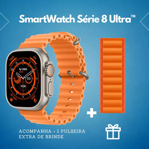 Iwo 16 Watch Series 8 Ultra + (Pulseira de Brinde)® - OneToque.com